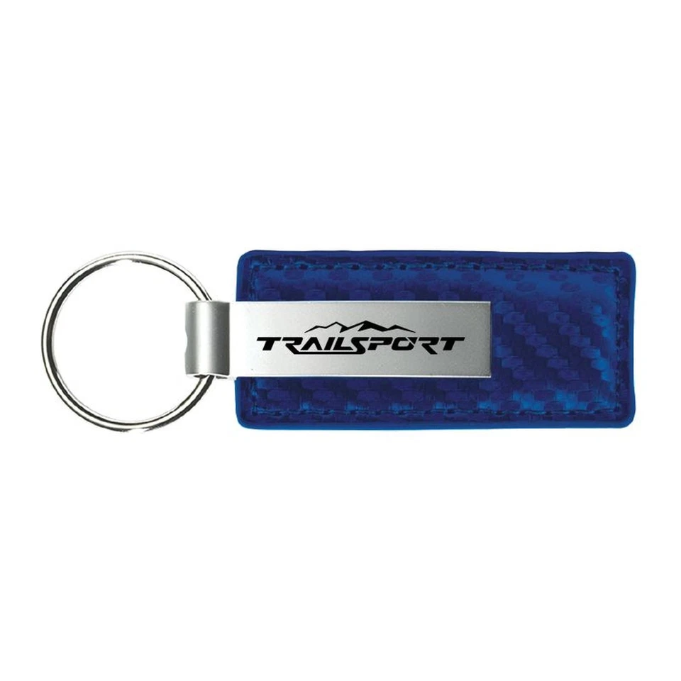 Honda TrailSport Carbon Fiber Leather Key Chain - Image 1 of 1