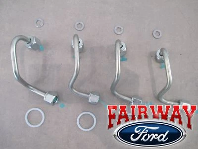 08-10 Super Duty OEM Ford Fuel Injector Line Tube Seal Kit 6.4L Diesel SET OF 4 - Image 1 of 4