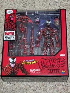 Mafex No. 118 Carnage Medicom figure Marvel Amazing Spider-Man USA Seller NIB! - Picture 1 of 5