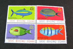 Islas Cocos Scott # 335 peces 2001 MNH L740 - Imagen 1 de 1
