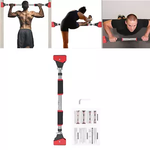 Puerta tirar varilla gym puerta portátil mentón arriba ejercicio abs ejercicio - Imagen 1 de 12