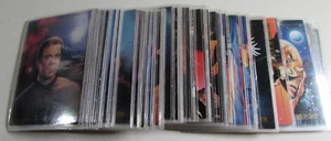 1993 Star Trek Master Series Skybox Complete 1-90 Card Set  NM MINT Each Sleeved - Picture 1 of 2