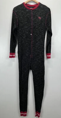 Adult Lazy One One Piece Pajamas Sz M VGUC Moose Caboose - Image 1 of 4