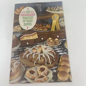The Fleischmann Treasury of Yeast Baking Recipe Cook Book Vintage 1962 - Imagen 1 de 9