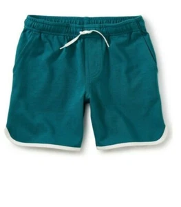 TEA COLLECTION Ringer Knit Pull-on Shorts - Scuba - NWT Boys 12 - Picture 1 of 1