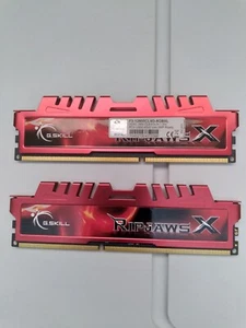 G. SKILL Ripjaws X 8GB (2x4GB) DDR3-1600 (PC3-12800) Memory (F3-12800CL9D-8GBXL) - Picture 1 of 3
