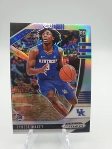 2020 Panini Prizm Draft Picks #54 Tyrese Maxey Rookie Card RC Holo Silver SP - Picture 1 of 4