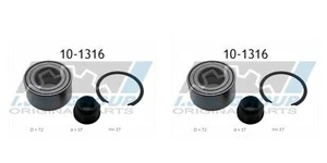 IJS GROUP 2x Radnabe Radlagersatz vorne für Fiat Barchetta Doblo Cargo Alfa - Bild 1 von 2