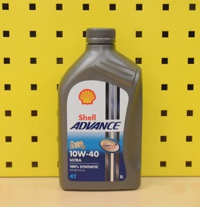 1L Shell Advance 4T Ultra 10W-40 Motor Öl Motorrad Quad vollsynthetisch - Bild 1 von 1