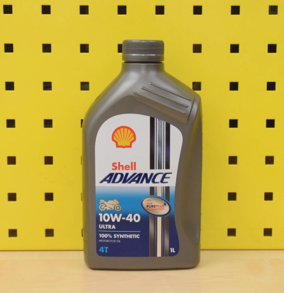 1L Shell Advance 4T Ultra 10W-40 Motor Öl Motorrad Quad vollsynthetisch - Bild 1 von 1