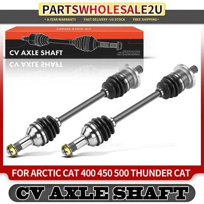 2Pcs Rear Left & Right CV Axle Assembly for Arctic Cat 400 4X4 450 500 550 650 - Image 1 of 4