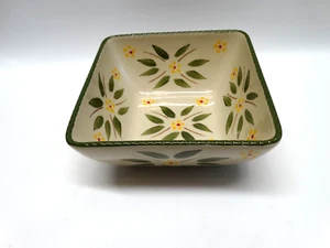 Tazón de cereal sopa verde del viejo mundo Temptations by Tara Square NUEVO - Imagen 1 de 6