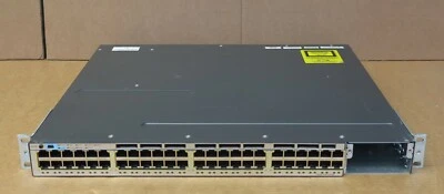 Cisco Catalyst WS-C3560X-24P-L 24x 10/100/1000 PoE Ports 1U Managed Switch - Image 1 of 4