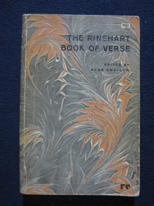The Rinehart Book of Verse [Paperback] Swallow, Alan - Picture 1 of 6