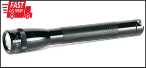 Mini Glühlampe 2-Zellen AA Taschenlampe mit Holster, schwarz - Bild 1 von 3