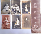 10 alte Baby - Fotos, um 1910 - 1920. Dabei Fotografen aus Gotha und Erfurt.