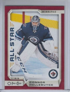 18/19 OPC Winnipeg Jets Connor Hellebuyck All-Star Red Redemption card #99 - Picture 1 of 2