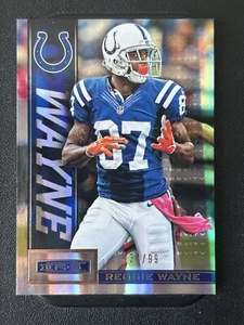 2013 Panini Rookies & Stars Longevity Parallel Holo Foil /99 Reggie Wayne #45 - Picture 1 of 3