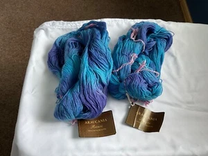 Araucania Ranco Luxury Merino Blend 4 Ply - Blue Mix- PT1946/15619 - 2 x 100g - Picture 1 of 6