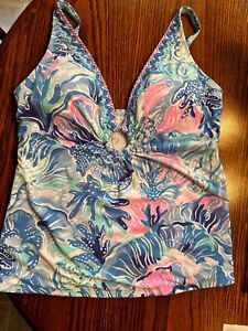 Lilly Pulitzer tankini top bathing suit