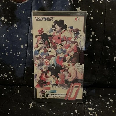 CAPCOM Friendly Club Video CFC Vol.10 Japan VHS 1999 SEALED BRAND NEW - Image 1 of 2