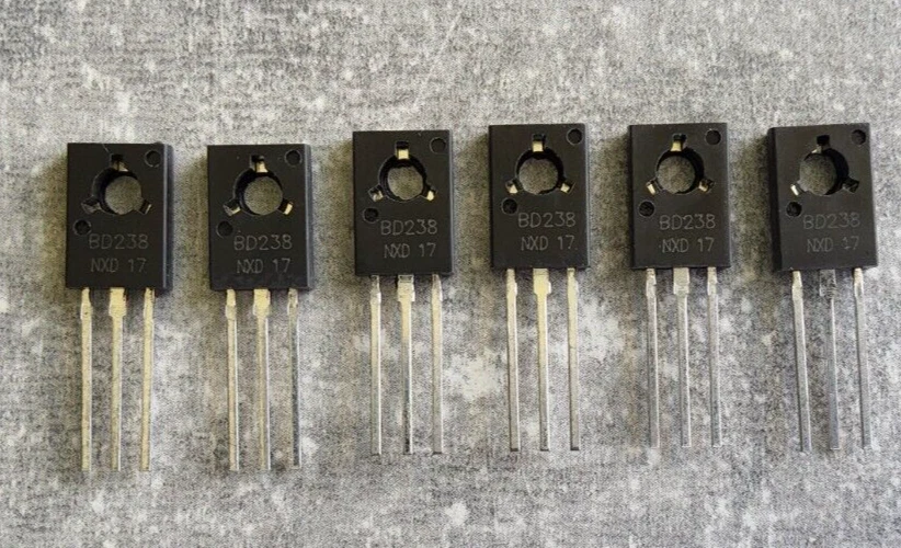 4 Stück BD238 PNP Transistor 100V 25W 2A TO 126