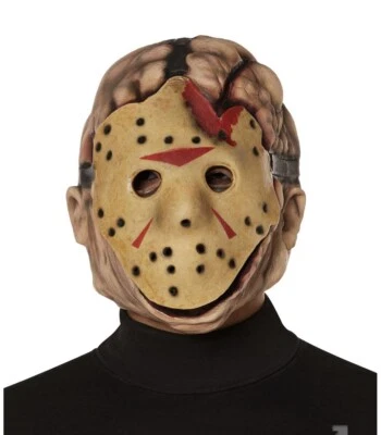 Jason Voorhees: Friday The 13th Deluxe Mask-detachable Mask NEW - Image 1 of 4
