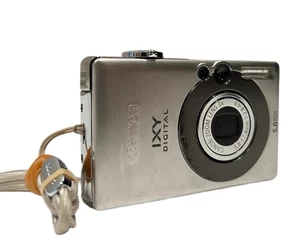 Cámara digital Canon PowerShot SD450 DIGITAL ELPH IXUS 55 IXY 55 plateada Japón - Imagen 1 de 7