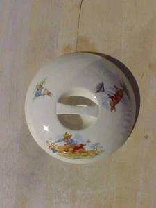 Tapa de cuenco de agua caliente Royal Doulton Bunnykins de colección SOLO - Imagen 1 de 1