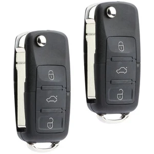 Replacement Keyless Entry Remote Flip Key Fob fits 2002 2003 2004 2005 VW Jet... - Picture 1 of 6
