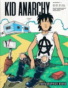 FANTAGRAPHICS KID ANARCHY COMIC MAGAZINE #1 1991 - Picture 1 of 2