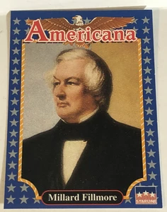 Millard Fillmore Americana Trading Card Starline #47 - Bild 1 von 2