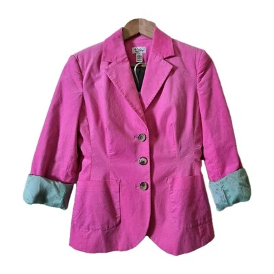 Conjunto de falda blazer de pana rosa etiqueta blanca Lilly Pulitzer 2 piezas talla 2 Foto 1 de 4