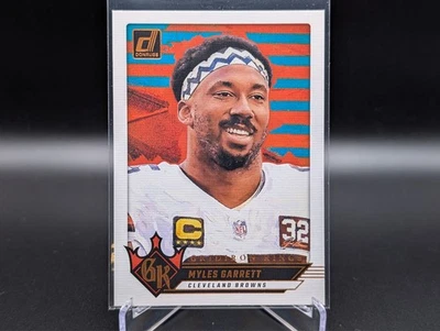 2024 Panini Donruss MYLES GARRETT #15 Gridiron Kings Cleveland Browns - Image 1 of 2