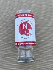 1970 1971 Nebraska Football Champions Glas Go Big Red Cornhuskers Corn Husker - Bild 1 von 6