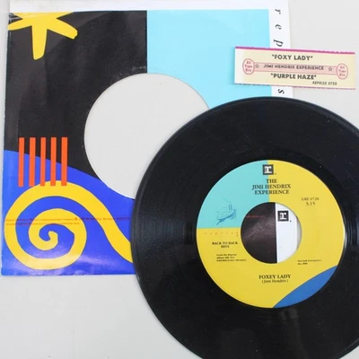 Jimi Hendrix 45rpm 7" Foxey Lady & Purple Haze w/ Sleeve & Jukebox Label M- - Image 1 of 4