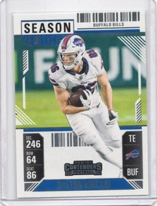 2024 Panini Contenders Season Ticket Dalton Kincaid #12 Buffalo Bills - Picture 1 of 2