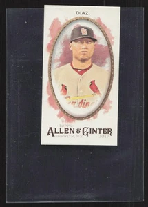 2017 Topps Allen & Ginter #86 Aledmys Diaz Mini Rosso Brooklyn Back #/25 - Foto 1 di 2