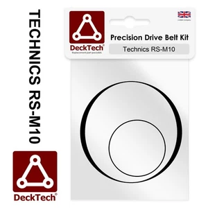 Cinturones de repuesto DeckTech para Technics Cassette Deck RS-M10 RSM10 RS M10 - Imagen 1 de 3
