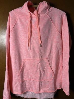 Sudadera con Capucha Calvin Klein Para Mujer PEQUEÑA Melocotón Bolsillos Envejecido Dri Rápido Foto 1 de 4