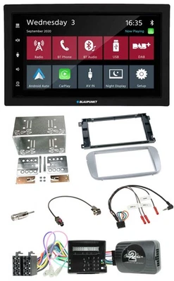 Blaupunkt 2DIN Lenkrad USB Bluetooth DAB Autoradio für Ford Galaxy C-Max Focus s - Bild 1 von 4