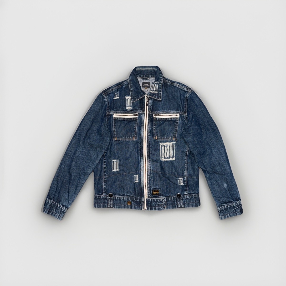 Zip Denim Jackets for Men for Sale - Shop New & Used - eBay