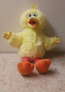TYCO Vintage 1996 Playtime Big Bird Sesame Street Plush Talking Toy 16" Works B - Picture 1 of 7