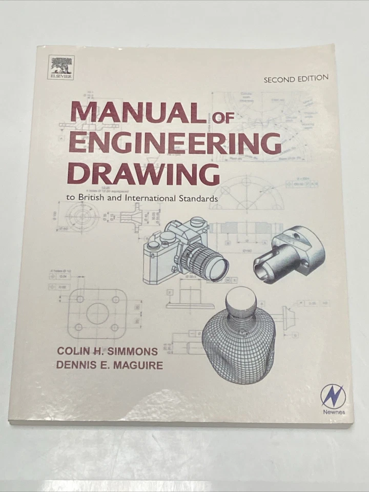 Manual Of Engineering Drawing British & International Standards 2nd Edition 2005 - Image 1 of 3