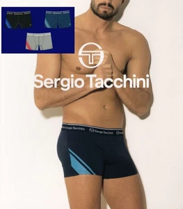Gruppo 3 boxer uomo moda in cotone elasticizzato Sergio Tacchini 7010B4 - Picture 1 of 1