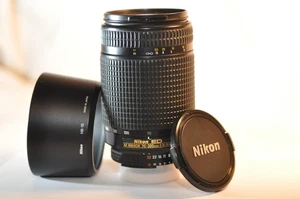 Nikon ED AF Nikkor 70-300mm 4-5.6 D FX lens HB15 for FM F100 DF D850 D750 D90 D5 - Foto 1 di 10