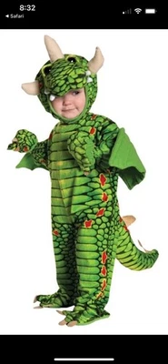 Fantasia de dragão infantil - 2T-4T - Imagem 1 de 2