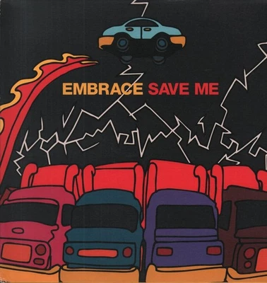 Embrace Save Me 12" vinyl Europe Hut Recordings 2000 12" ep in pic sleeve with - Image 1 of 2