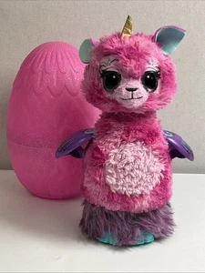 WOW Hatchimals Llamacorn Interactive Pink Llama With Egg - Tested - Picture 1 of 8