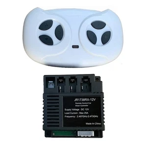 JR1738RX 12V Children's Car Receiver with 2 4G Remote Control Features - Zdjęcie 1 z 42
